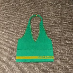 iets frans halter neck top